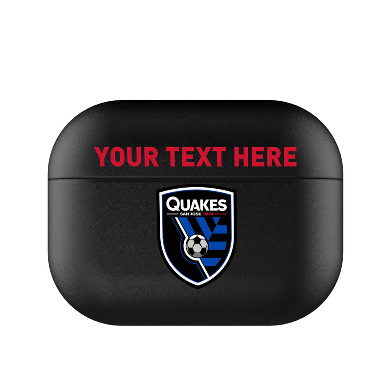San Jose Earthquakes Personalized Insignia AirPods AirPod Case Cover