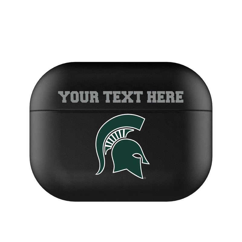 Michigan State University Spartans Personalized Insignia AirPods AirPod Case Cover