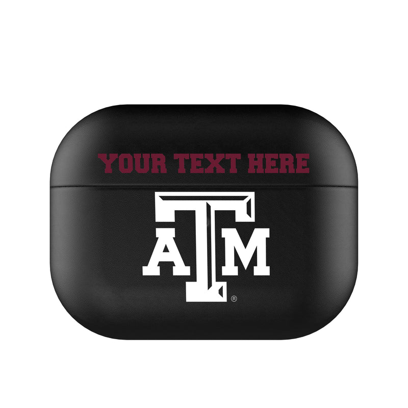 Texas A&M University Aggies Personalized Insignia AirPods AirPod Case Cover