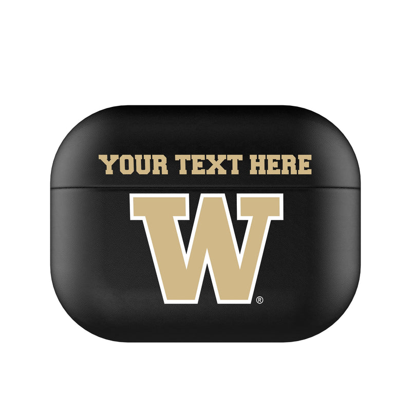 University of Washington Huskies Personalized Insignia AirPods AirPod Case Cover