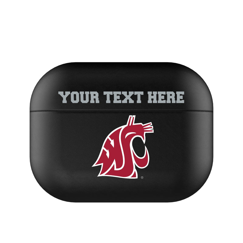 Washington State University Cougars Personalized Insignia AirPods AirPod Case Cover