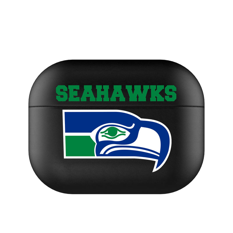 Seattle Seahawks Historic Collection Personalized Insignia AirPods AirPod Case Cover