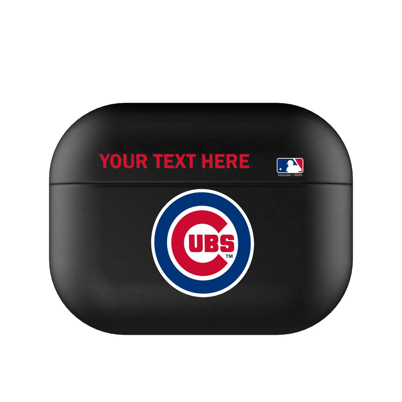 Chicago Cubs Personalized Insignia AirPods AirPod Case Cover