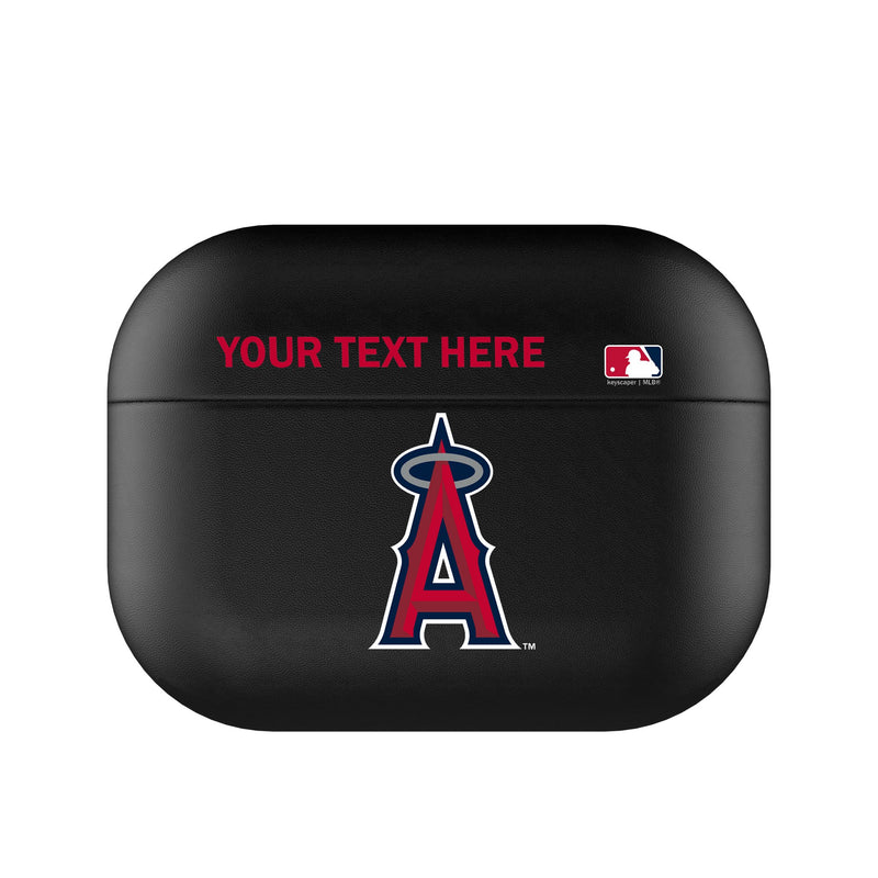 Los Angeles Angels Personalized Insignia AirPods AirPod Case Cover
