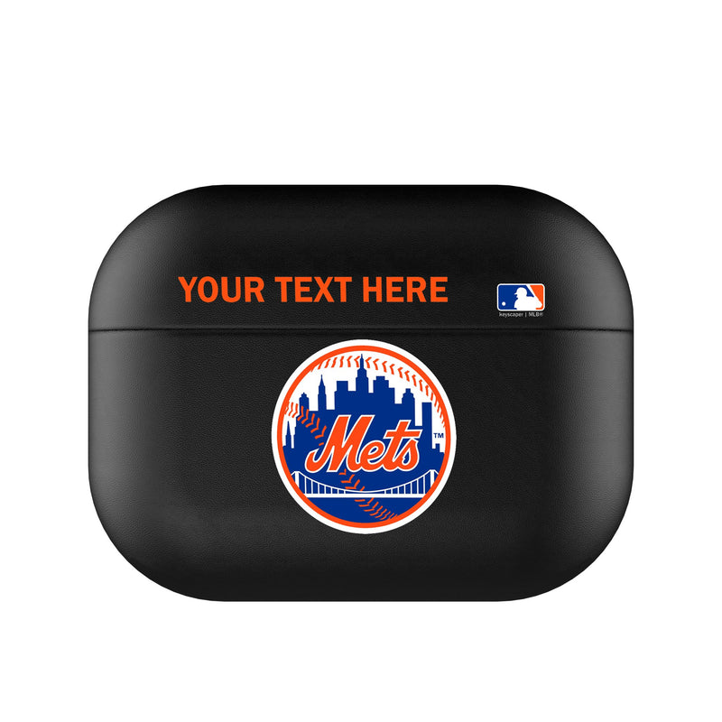 New York Mets Personalized Insignia AirPods AirPod Case Cover