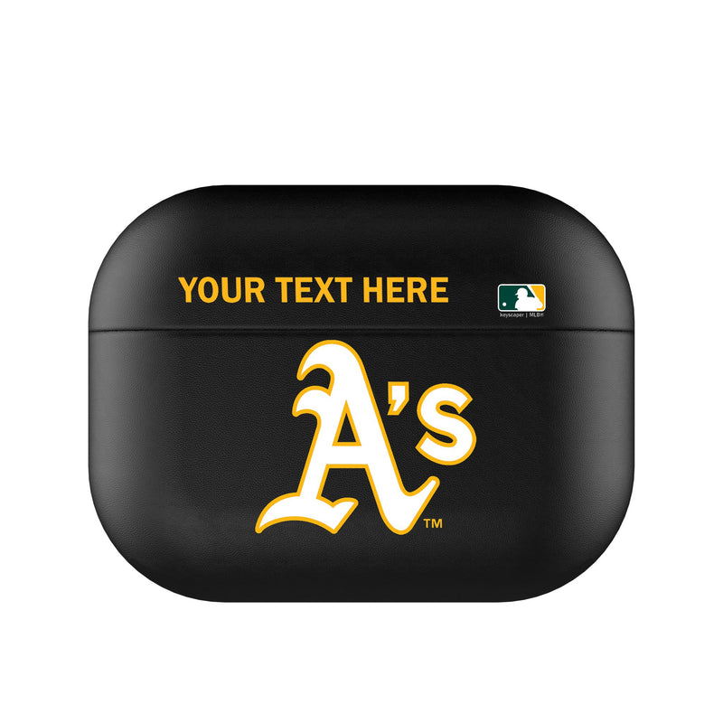 Oakland Athletics Personalized Insignia AirPods AirPod Case Cover
