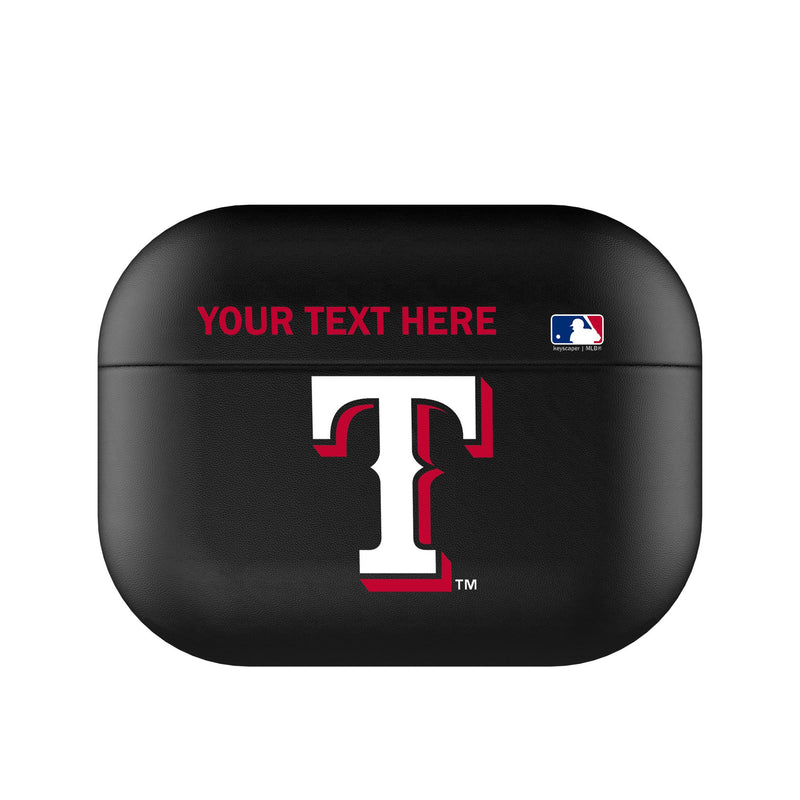 Texas Rangers Personalized Insignia AirPods AirPod Case Cover