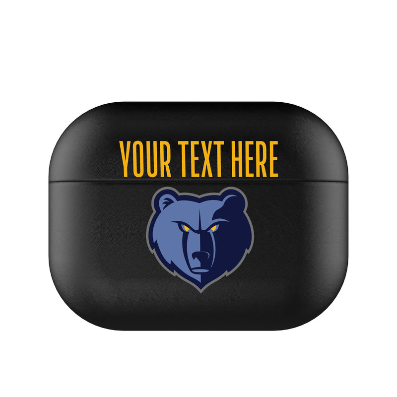 Memphis Grizzlies Personalized Insignia AirPods AirPod Case Cover