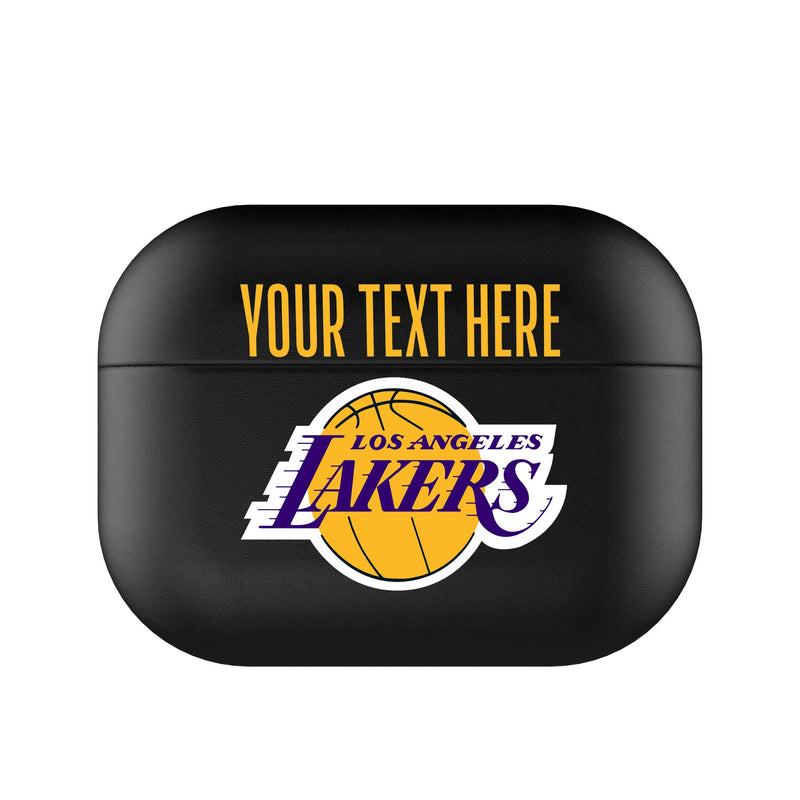 Los Angeles Lakers Personalized Insignia AirPods AirPod Case Cover