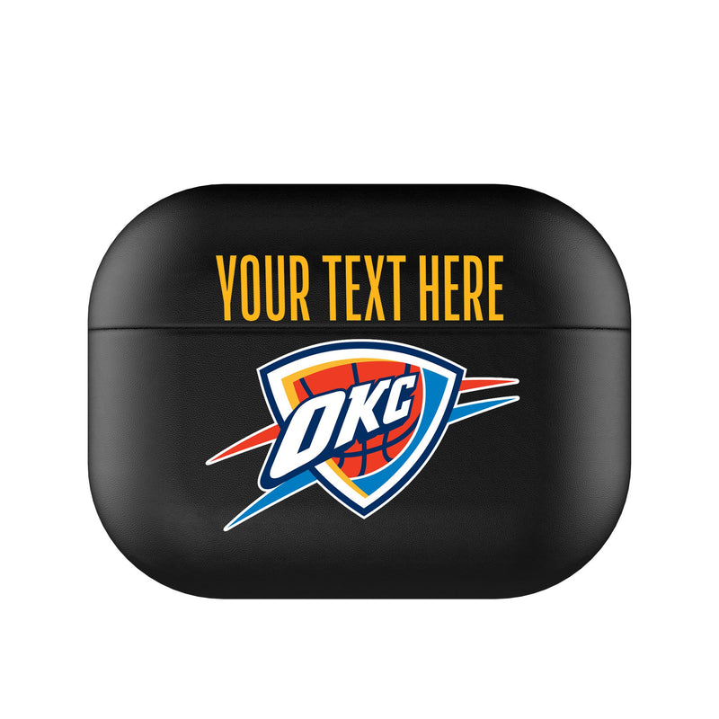Oklahoma City Thunder Personalized Insignia AirPods AirPod Case Cover
