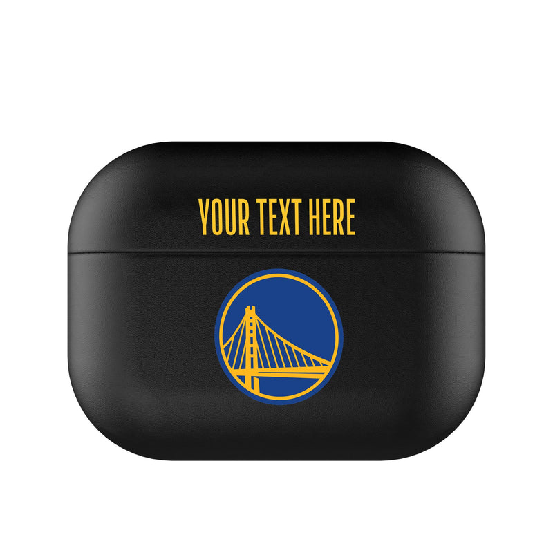 Golden State Warriors Personalized Insignia AirPods AirPod Case Cover