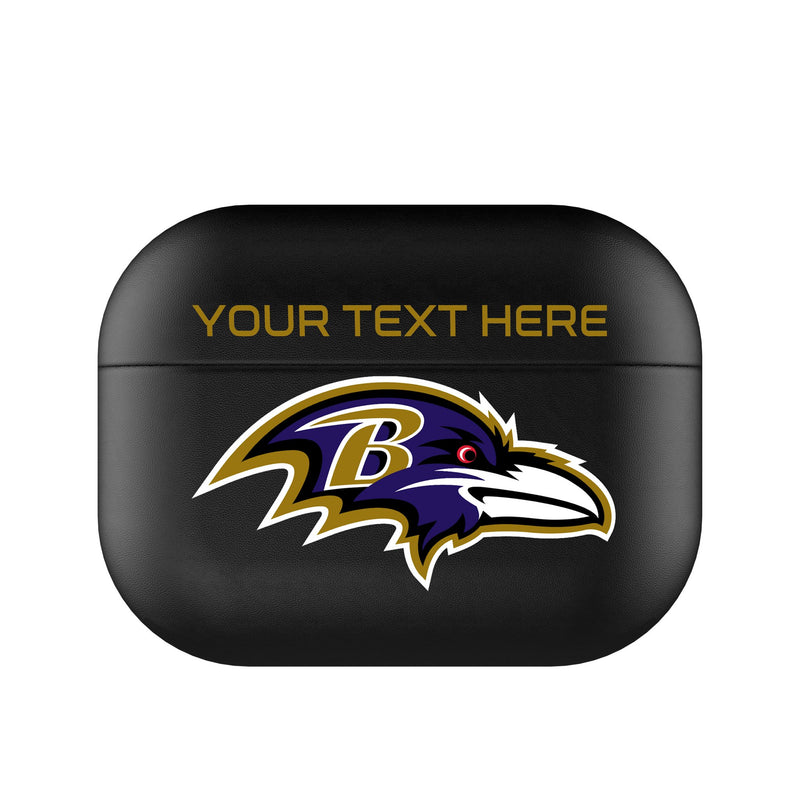 Baltimore Ravens Personalized Insignia AirPods AirPod Case Cover