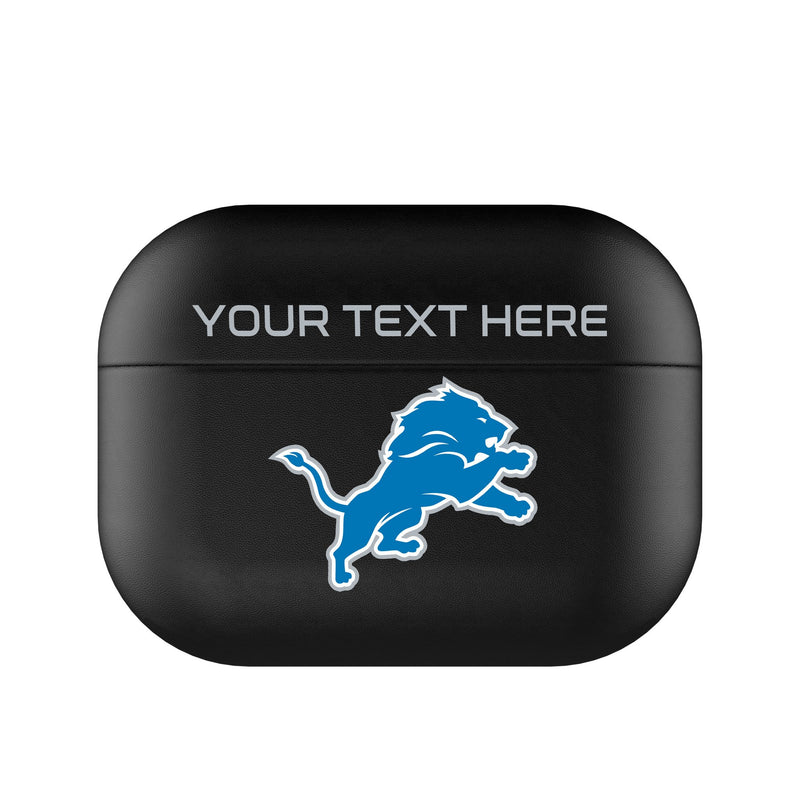 Detroit Lions Personalized Insignia AirPods AirPod Case Cover