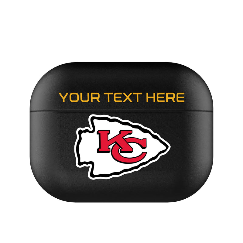 Kansas City Chiefs Personalized Insignia AirPods AirPod Case Cover
