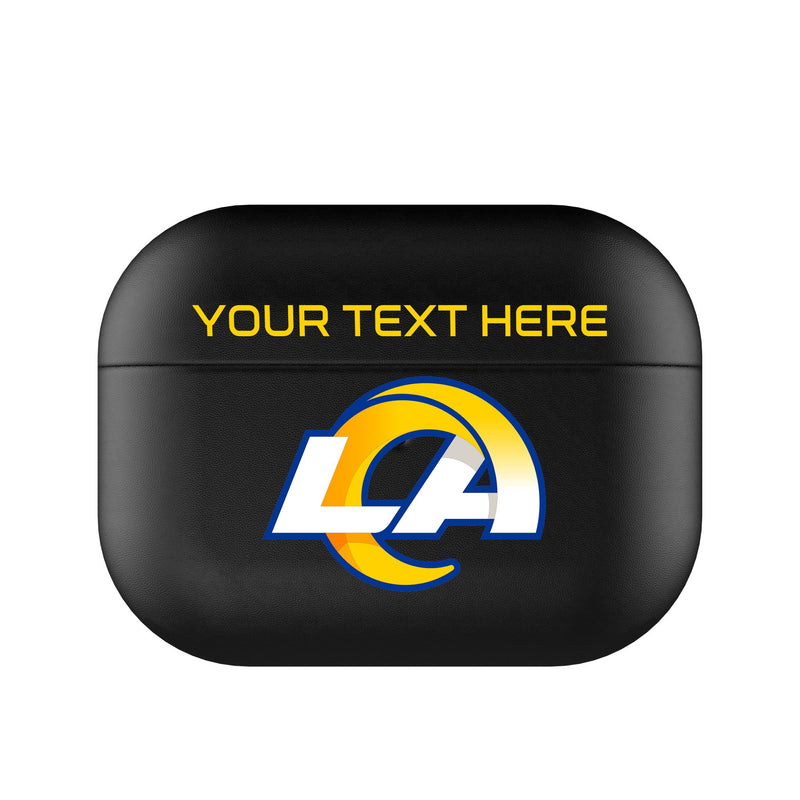 Los Angeles Rams Personalized Insignia AirPods AirPod Case Cover