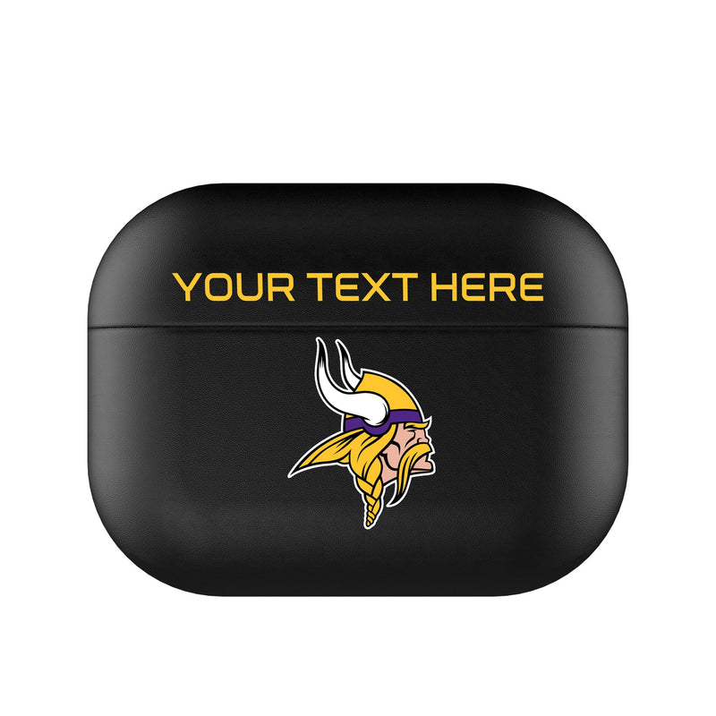 Minnesota Vikings Personalized Insignia AirPods AirPod Case Cover