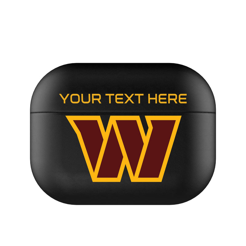 Washington Commanders Personalized Insignia AirPods AirPod Case Cover