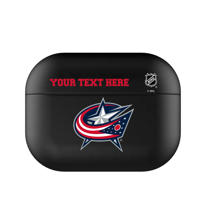 Columbus Blue Jackets Personalized Insignia AirPods AirPod Case Cover