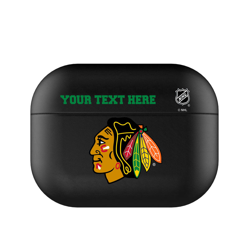 Chicago Blackhawks Personalized Insignia AirPods AirPod Case Cover