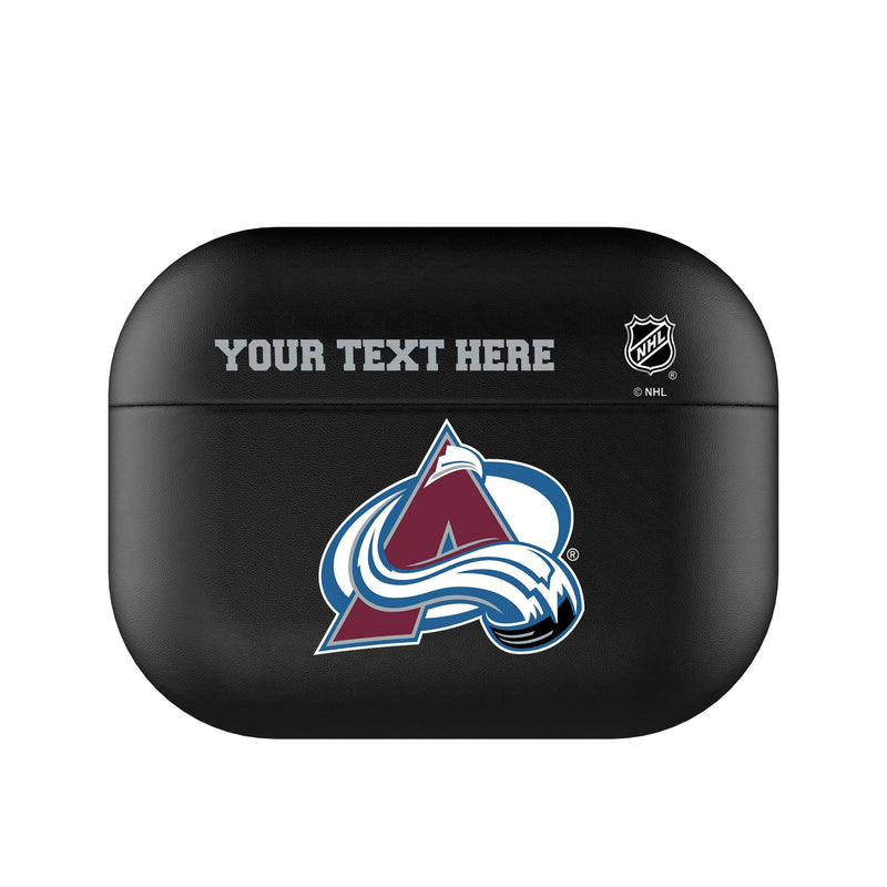 Colorado Avalanche Personalized Insignia AirPods AirPod Case Cover