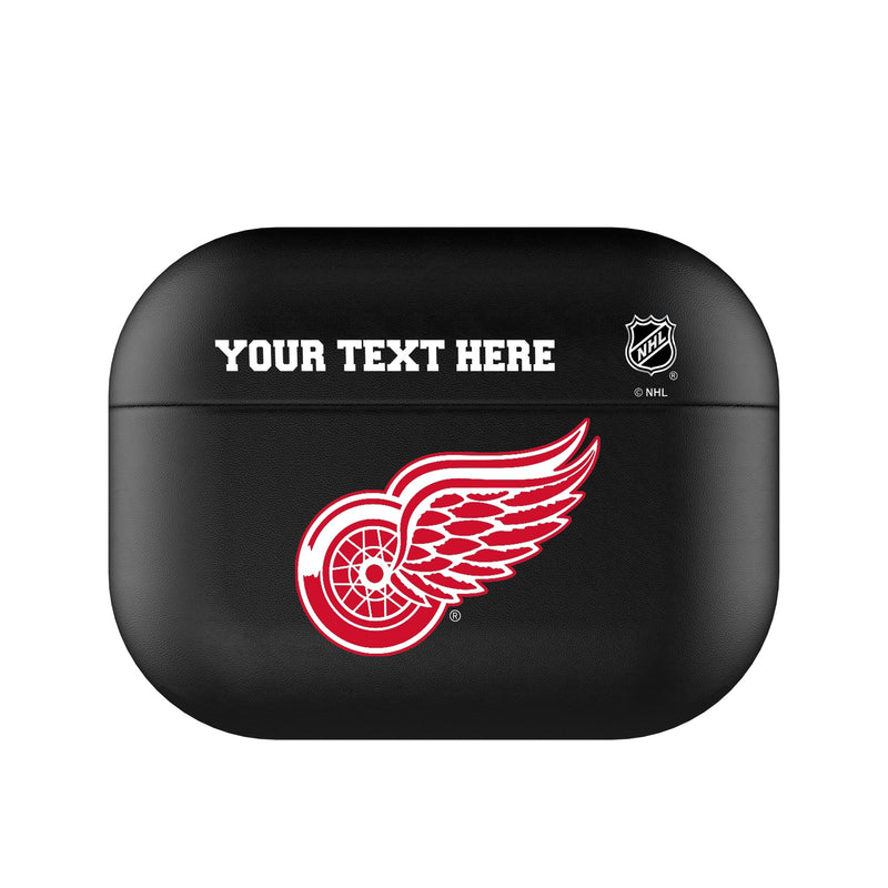 Detroit Red Wings Personalized Insignia AirPods AirPod Case Cover