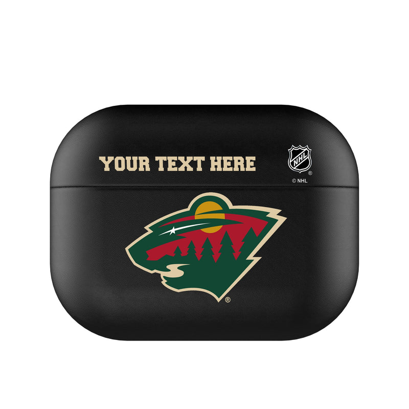 Minnesota Wild Personalized Insignia AirPods AirPod Case Cover
