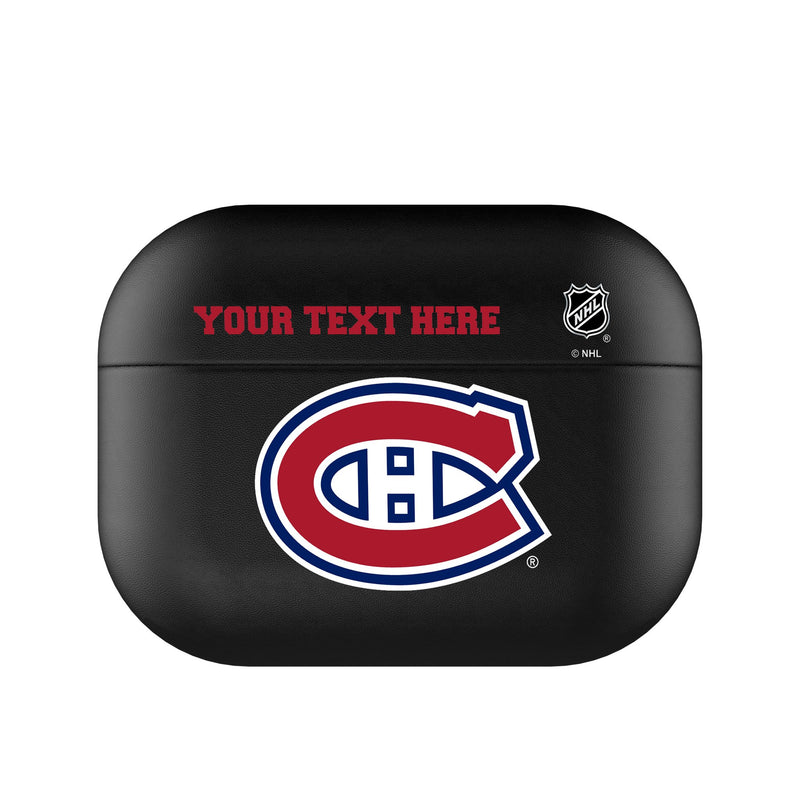 Montreal Canadiens Personalized Insignia AirPods AirPod Case Cover