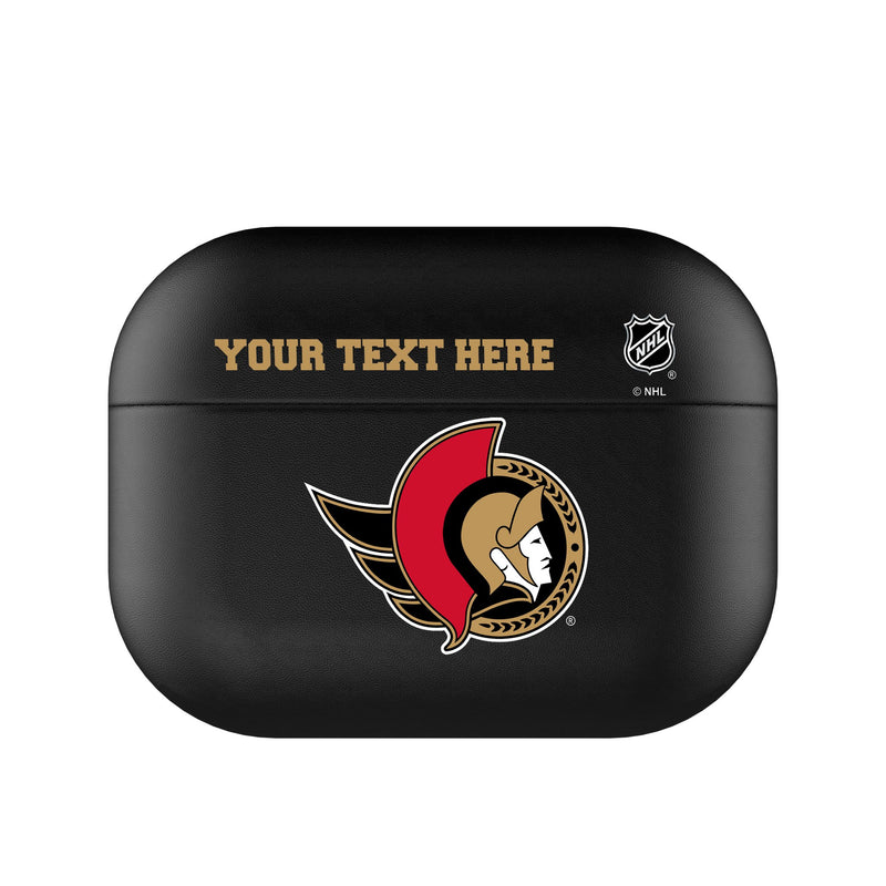 Ottawa Senators Personalized Insignia AirPods AirPod Case Cover