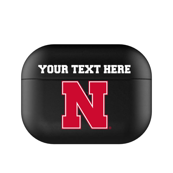 University of Nebraska Huskers Block N Personalized Insignia AirPods AirPod Case Cover