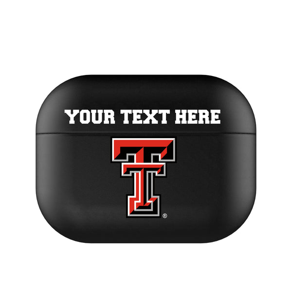 Texas Tech Red Raiders Personalized Insignia AirPods AirPod Case Cover