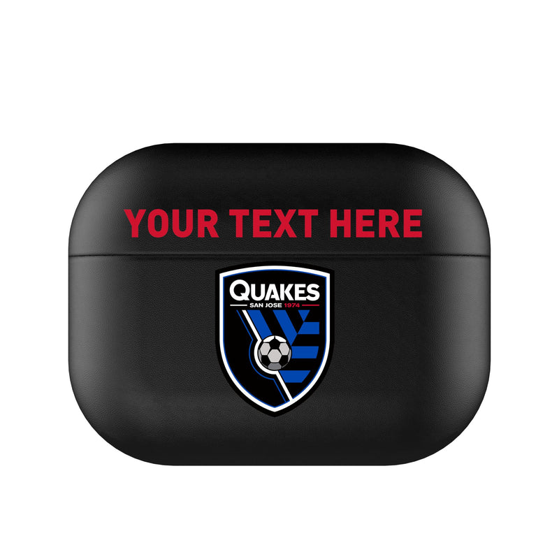 San Jose Earthquakes Personalized Insignia AirPods AirPod Case Cover