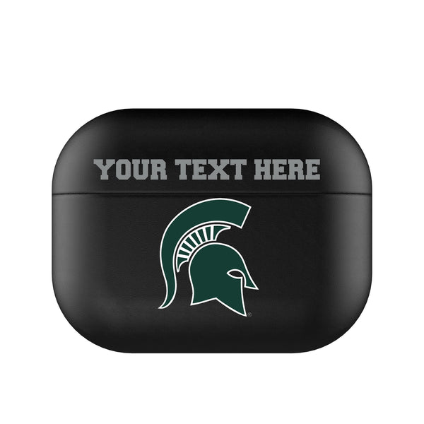 Michigan State University Spartans Personalized Insignia AirPods AirPod Case Cover