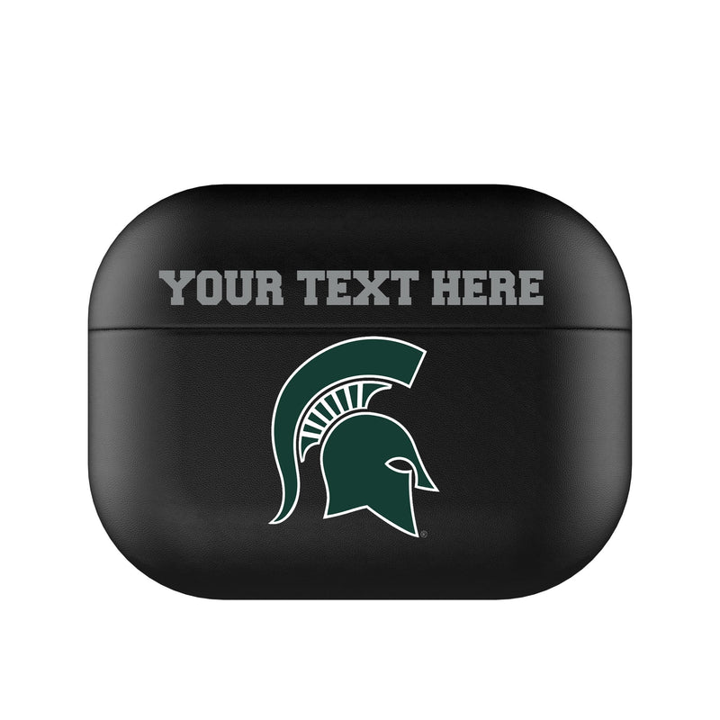 Michigan State University Spartans Personalized Insignia AirPods AirPod Case Cover