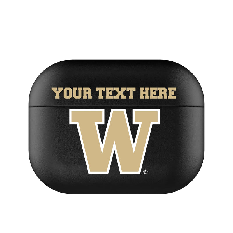 University of Washington Huskies Personalized Insignia AirPods AirPod Case Cover