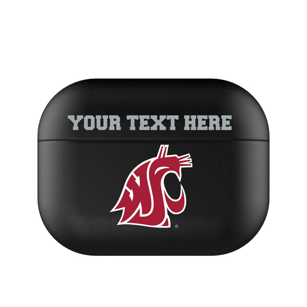 Washington State University Cougars Personalized Insignia AirPods AirPod Case Cover