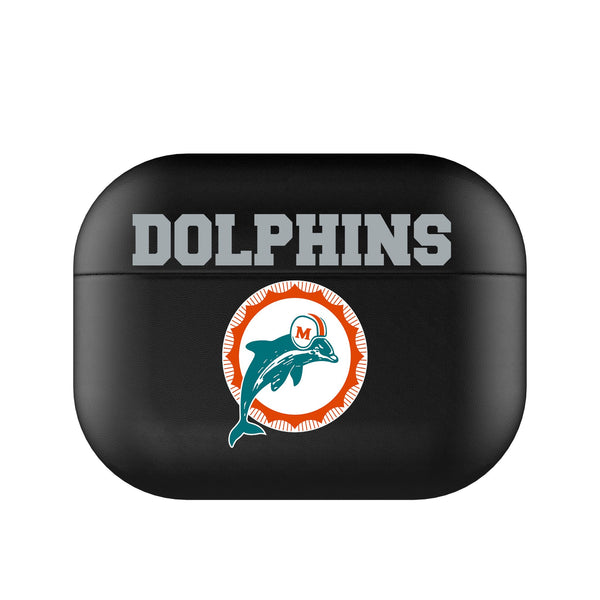 Miami Dolphins 1966-1973 Historic Collection Personalized Insignia AirPods AirPod Case Cover