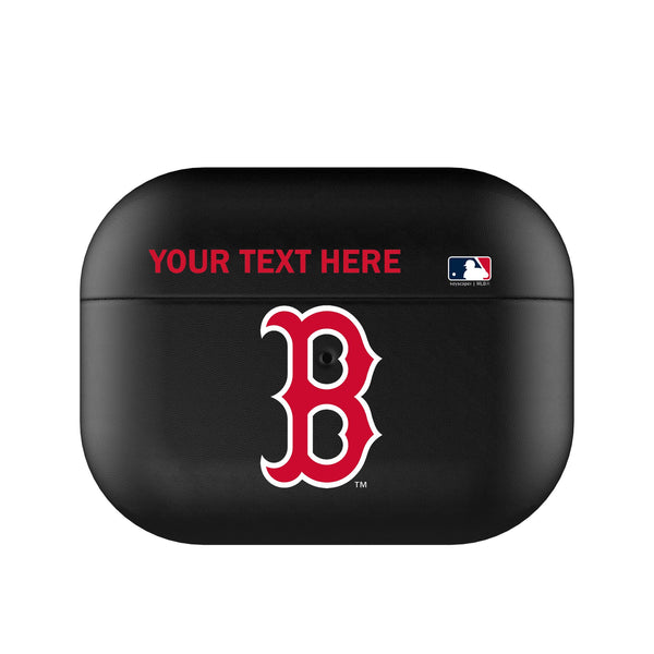 Boston Red Sox Personalized Insignia AirPods AirPod Case Cover