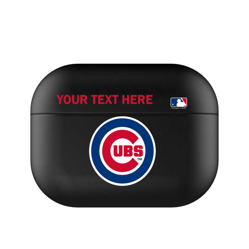 Chicago Cubs Personalized Insignia AirPods AirPod Case Cover