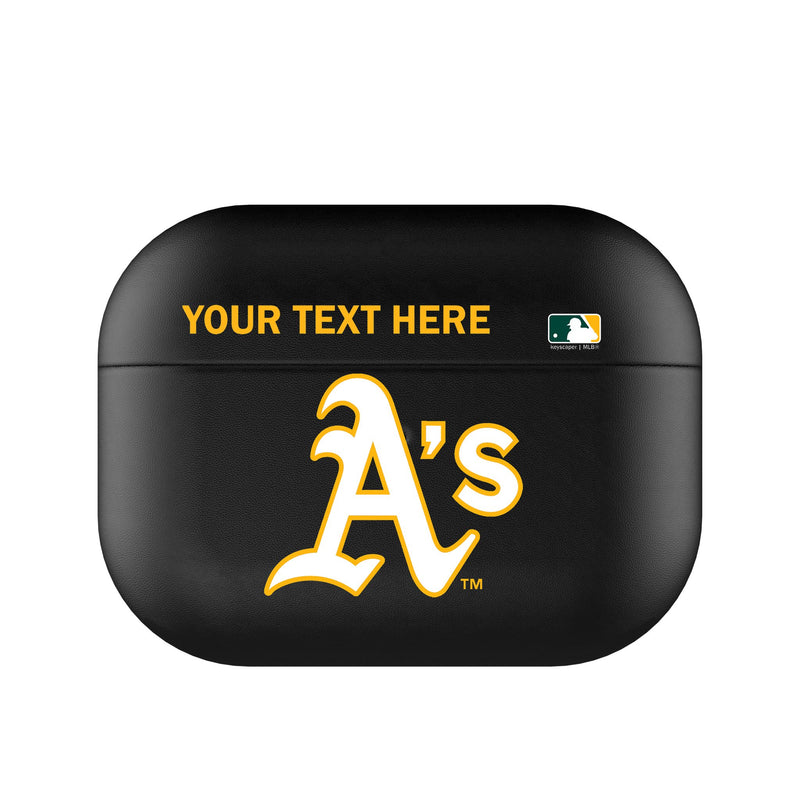 Oakland Athletics Personalized Insignia AirPods AirPod Case Cover