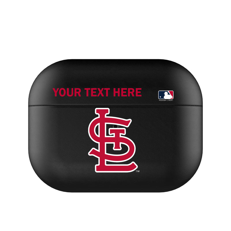 St Louis Cardinals Personalized Insignia AirPods AirPod Case Cover