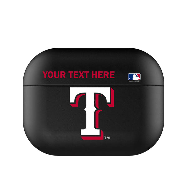 Texas Rangers Personalized Insignia AirPods AirPod Case Cover
