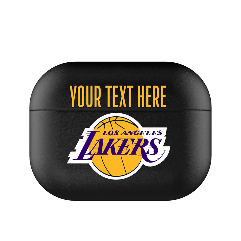 Los Angeles Lakers Personalized Insignia AirPods AirPod Case Cover