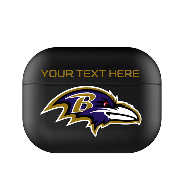 Baltimore Ravens Personalized Insignia AirPods AirPod Case Cover