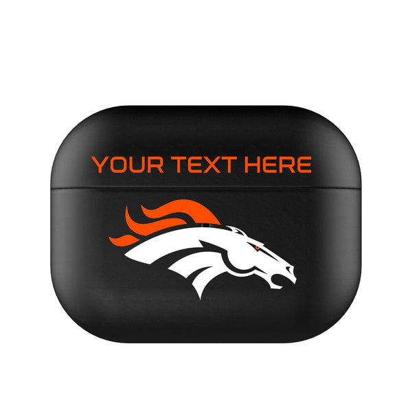 Denver Broncos Personalized Insignia AirPods AirPod Case Cover
