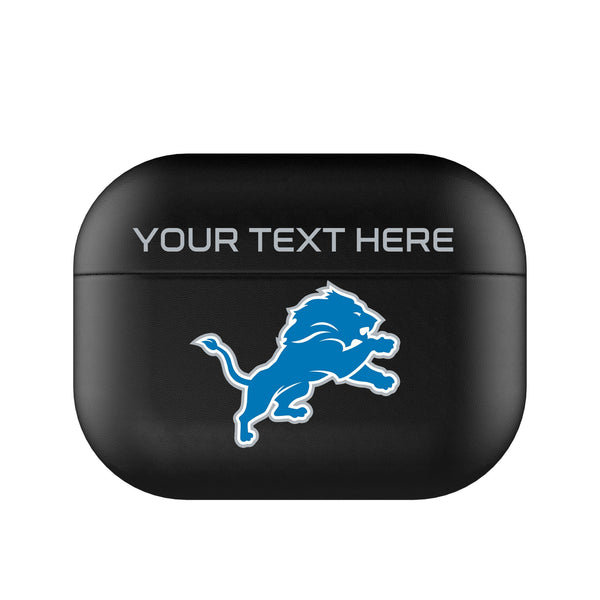Detroit Lions Personalized Insignia AirPods AirPod Case Cover