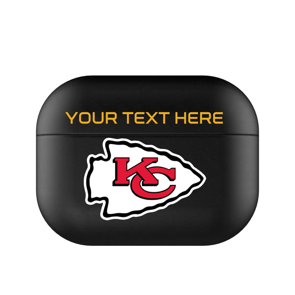 Kansas City Chiefs Personalized Insignia AirPods AirPod Case Cover