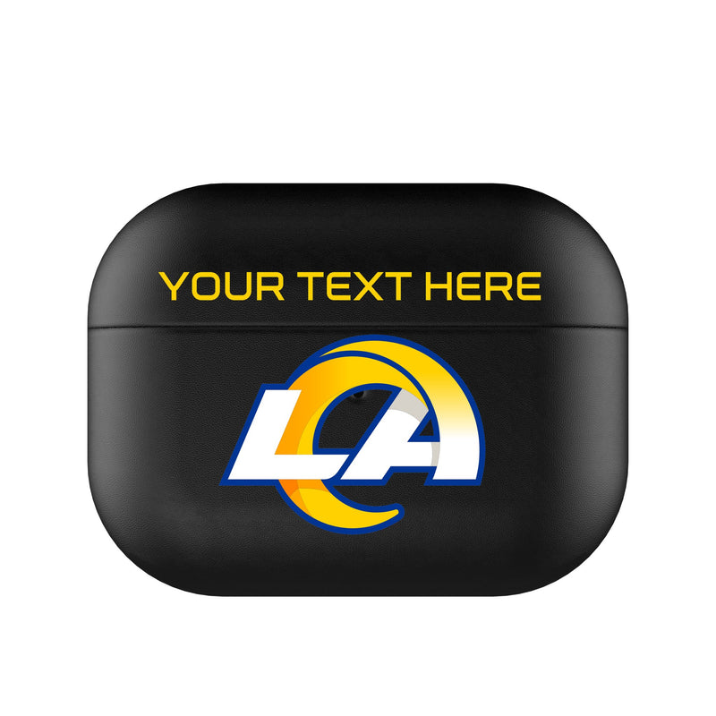 Los Angeles Rams Personalized Insignia AirPods AirPod Case Cover