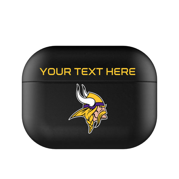 Minnesota Vikings Personalized Insignia AirPods AirPod Case Cover