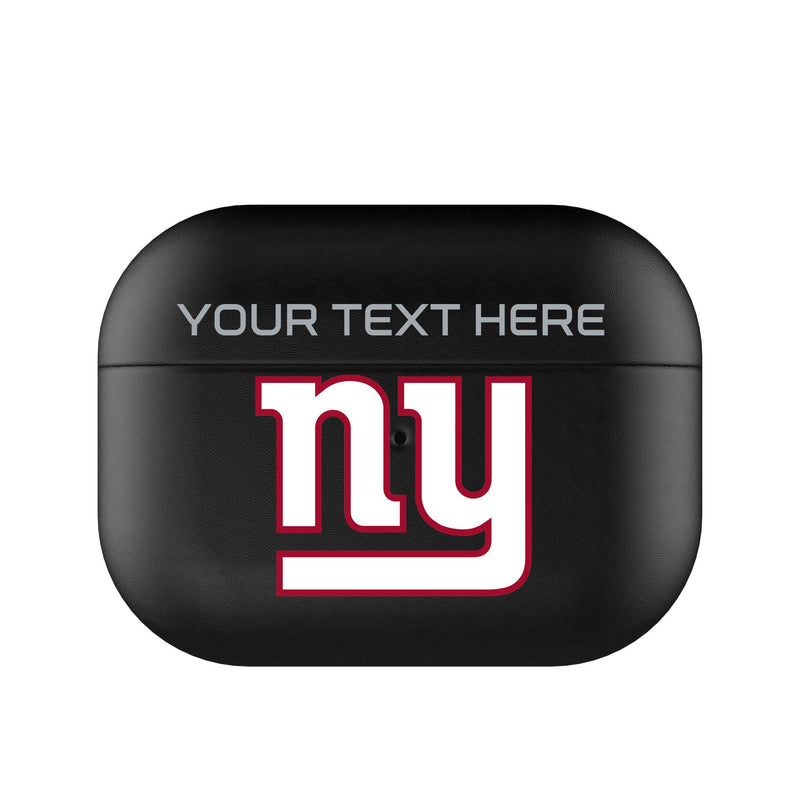 New York Giants Personalized Insignia AirPods AirPod Case Cover