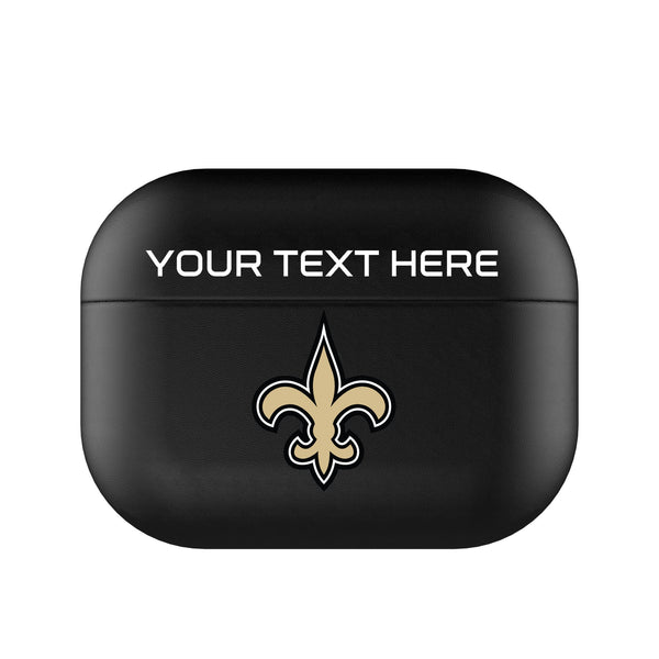 New Orleans Saints Personalized Insignia AirPods AirPod Case Cover